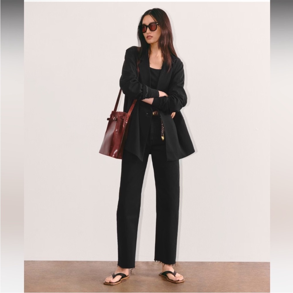 Everlane The Way High Jean 27.5in Black Coal 29